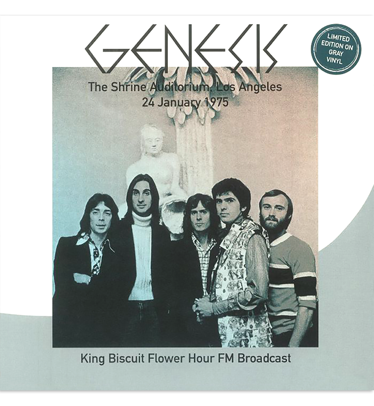 Genesis – The Shrine Auditorium, Los Angeles, 24 January 1975 (Limited Edition 12-Inch Album on Grey Vinyl), alternate view