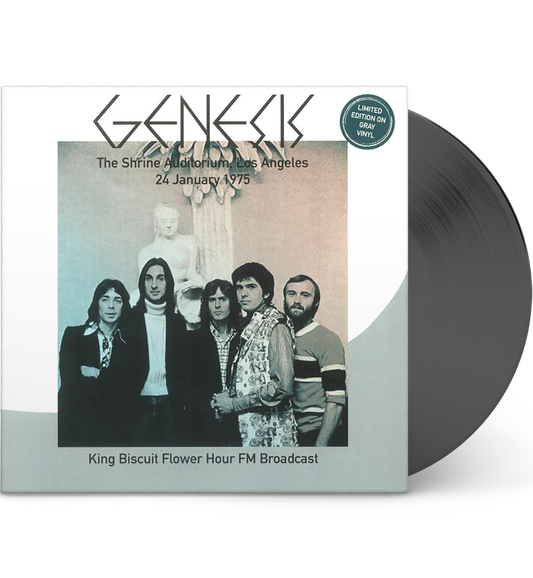Genesis – The Shrine Auditorium, Los Angeles, 24 January 1975 (Limited Edition 12-Inch Album on Grey Vinyl) collectible fr...