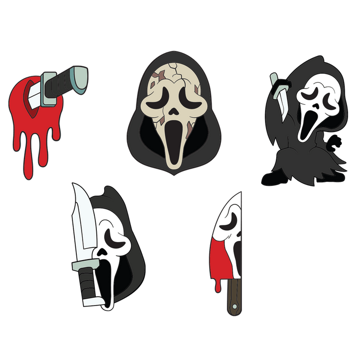 YouTooz Ghostface Scream Pin Set