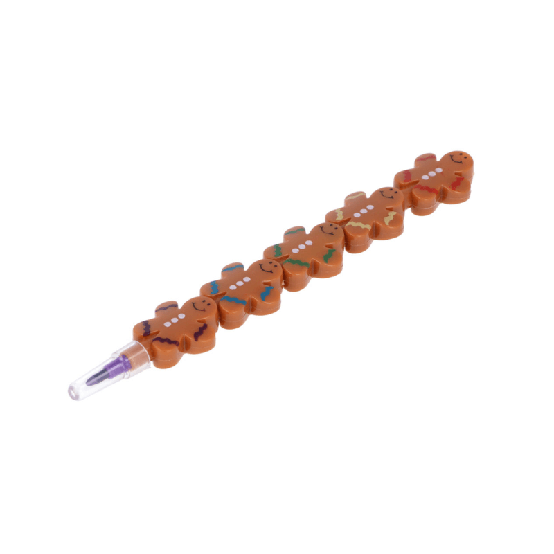 Gingerbread Christmas Stacker Pen collectible from PoundFun