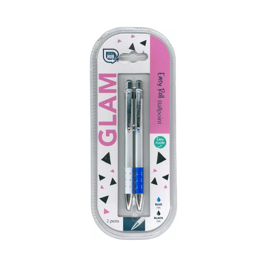 Glam Ballpoint Pens - Dual Pack collectible from PoundFun