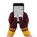 Harry Potter Gryffindor Convertible Mitten Fingerless Gloves, packaging shot