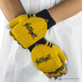 Hufflepuff Mitten/Fingerless Gloves collectible from Harry Potter