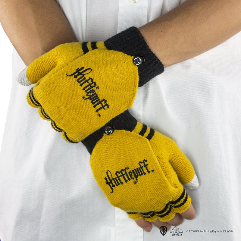 Hufflepuff Mitten/Fingerless Gloves collectible from Harry Potter