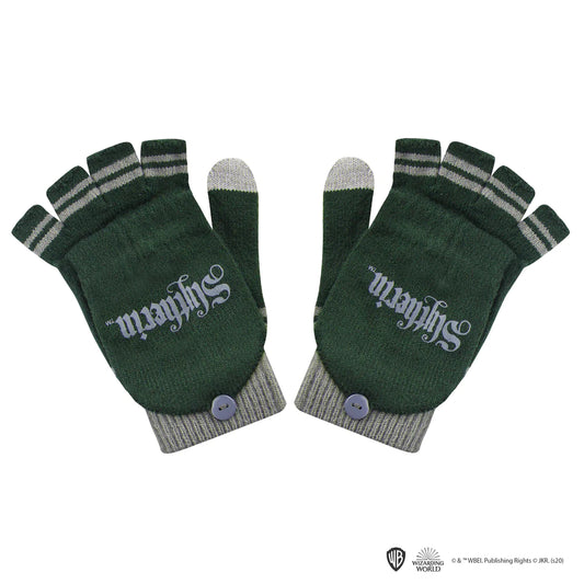 Harry Potter Slytherin Fingerless Mitten Gloves