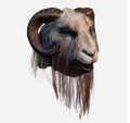 Kill Her Goats Goatface Mask alternate view
