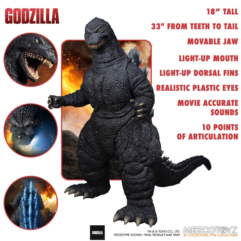 Godzilla Ultimate 18" Tall Figure (3 Feet From Teeth To Tail) - Reduction