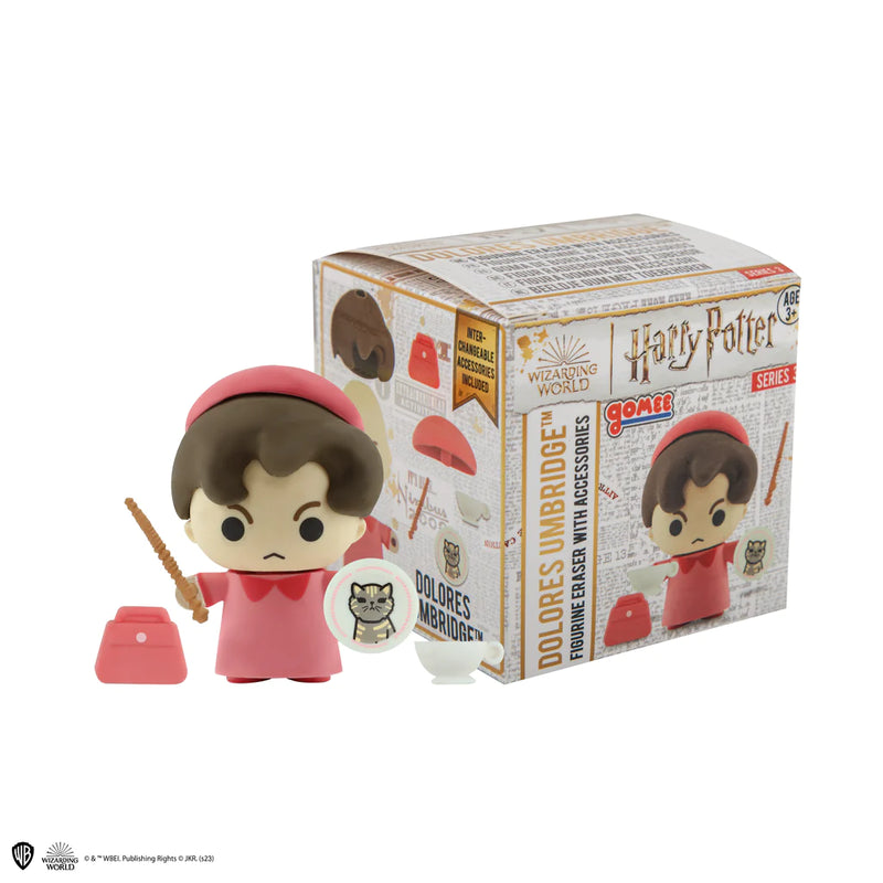 Harry Potter Dolores Umbridge Gomee Eraser Figurine, side angle