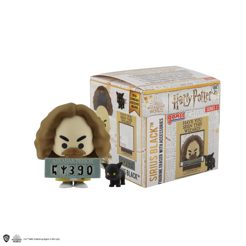 Harry Potter Sirius Black Gomee Eraser Figurine, packaging shot