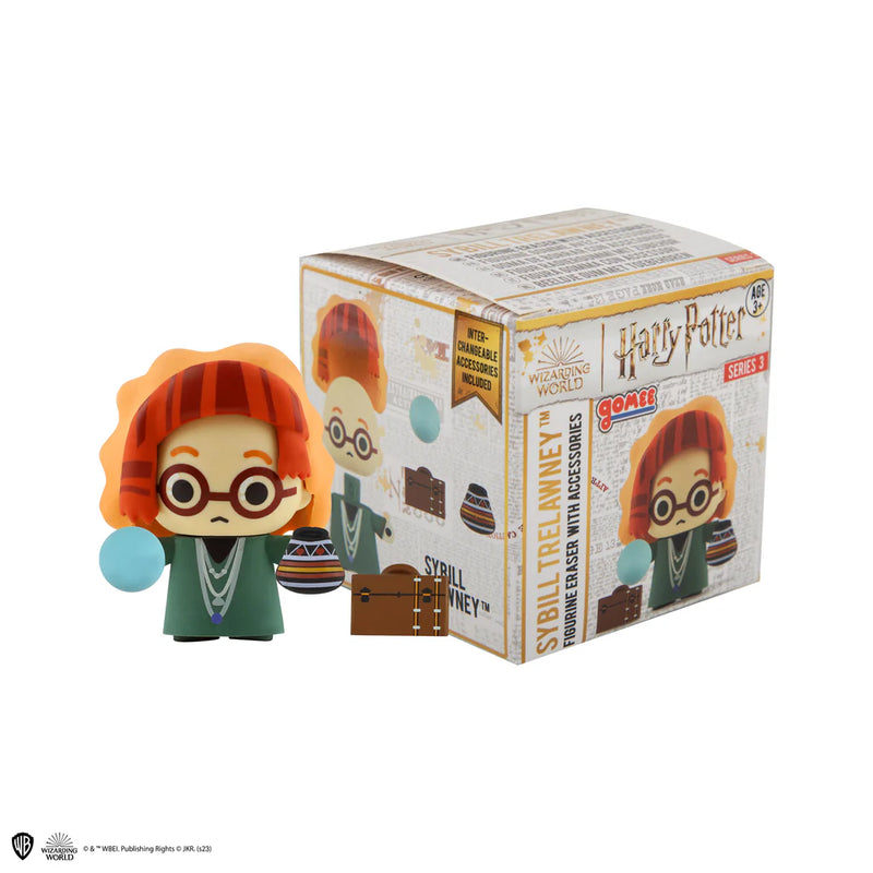 Harry Potter Sybill Trelawney Gomee Eraser Figurine, side angle