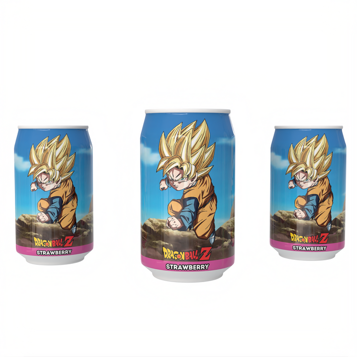 Dragon Ball Z Goten's Super Strawberry Flavour Soda Can 330ml