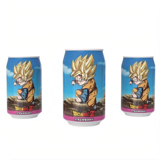 Dragon Ball Z Goten's Super Strawberry Flavour Soda Can 330ml collectible from Kawaji UK