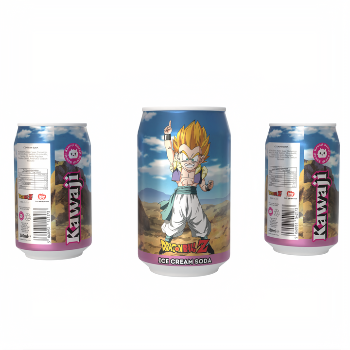 Dragon Ball Z Gotenks' Galactic Freeze -  Ice Cream Flavour Soda