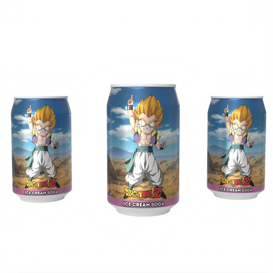 Dragon Ball Z Gotenks' Galactic Freeze - Ice Cream Flavour Soda collectible from Kawaji UK
