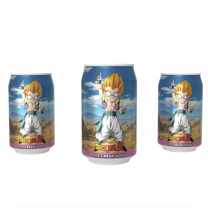 Dragon Ball Z Gotenks' Galactic Freeze - Ice Cream Flavour Soda collectible from Kawaji UK