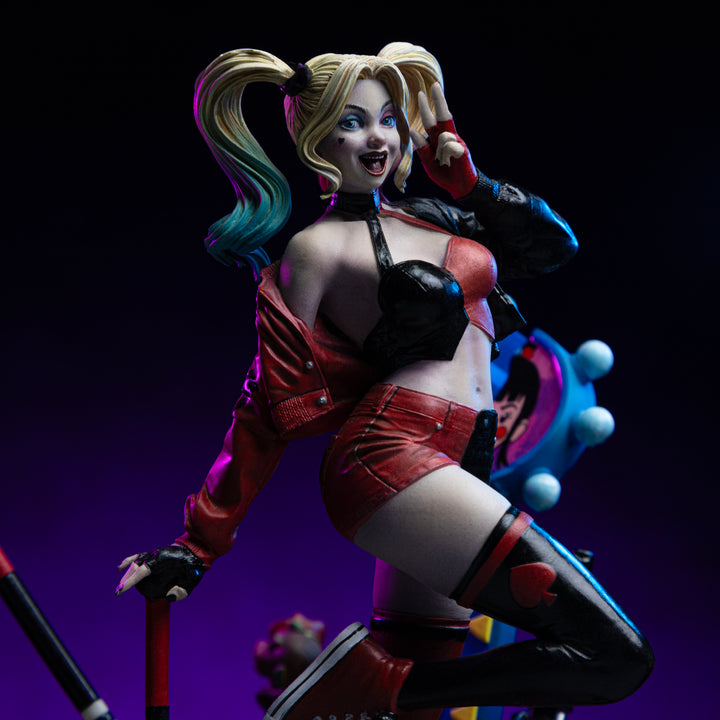Iron Studios DC Comics Harley Quinn (Gotham City Sirens) 1/10 Scale Limited Edition Deluxe Statue
