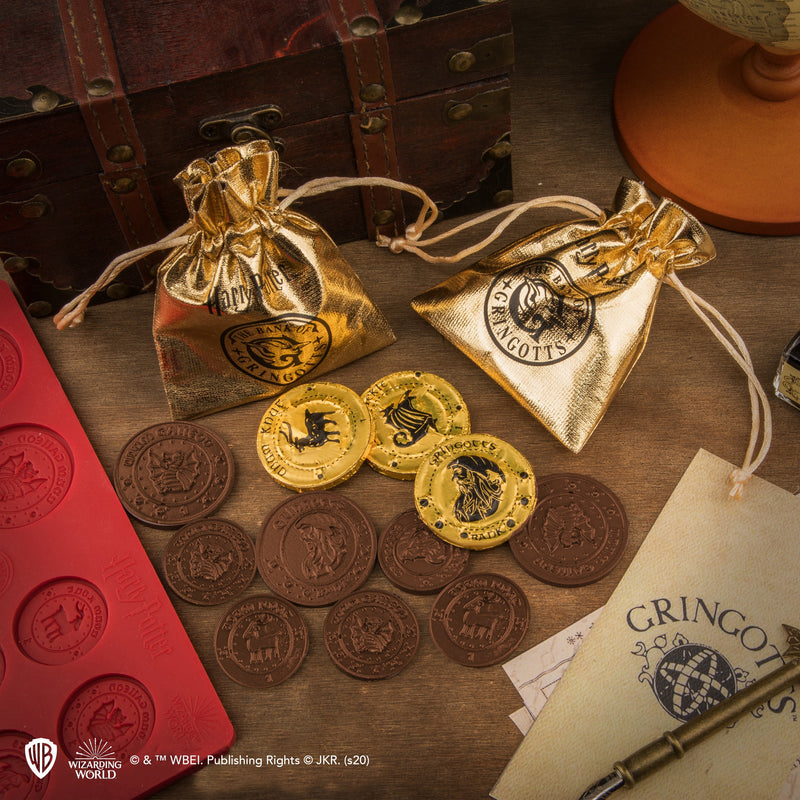 Harry Potter Gringotts Bank Chocolate Coin Silicone Mould