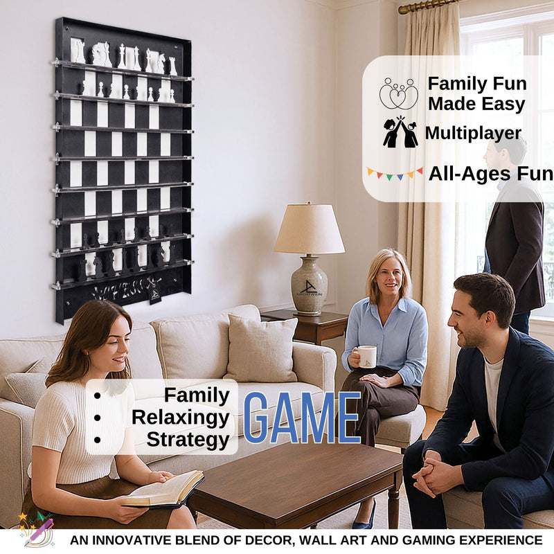 Chess Wall Game, alternate view