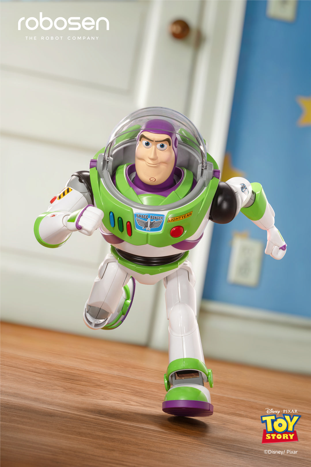 Robosen Toy Story Buzz Lightyear Space Ranger Robotic Action Figure