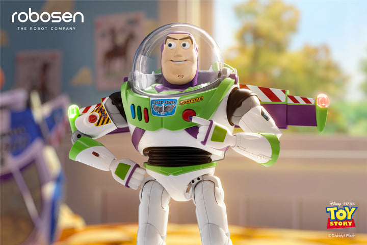 Robosen Toy Story Buzz Lightyear Space Ranger Robotic Action Figure