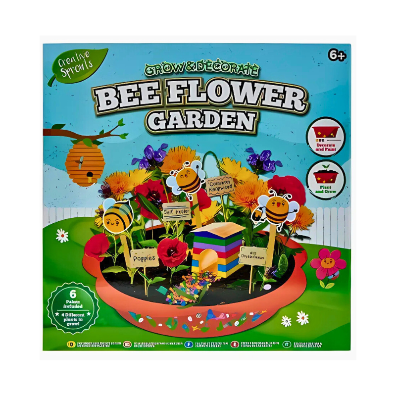 Grow & Decorate Your Own Bee Flower Garden collectible from PoundFun