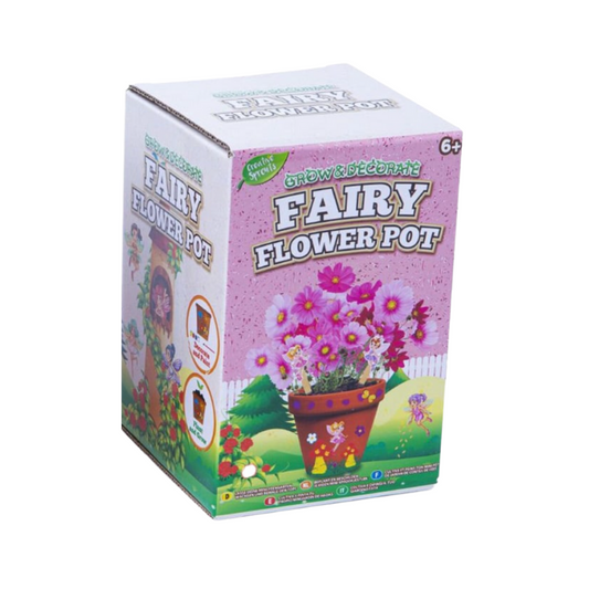Grow & Decorate Your Own Fairy Flower Pot collectible from PoundFun