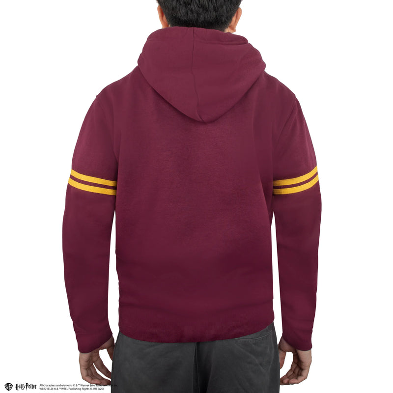 Harry Potter Gryffindor House Hooded Sweatshirt, close-up detail