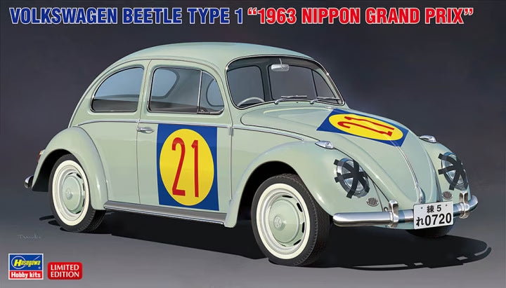 Jada Toys 1:24 Scale Volkswagen Beetle Type 1 1963 Nippon GP Kit