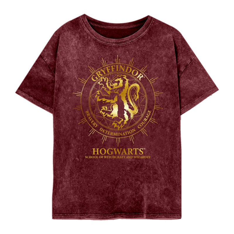 Harry Potter Gryffindor Constellations SuperHeroes Inc. Acid Wash T-Shirt collectible from Heroes Inc Dropship
