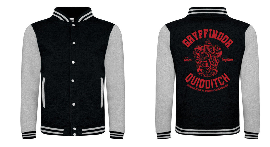 Harry Potter Gryffindor Quidditch Varsity Jacket