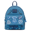 Loungefly - Harry Potter Hogwarts Denim Mini Backpack