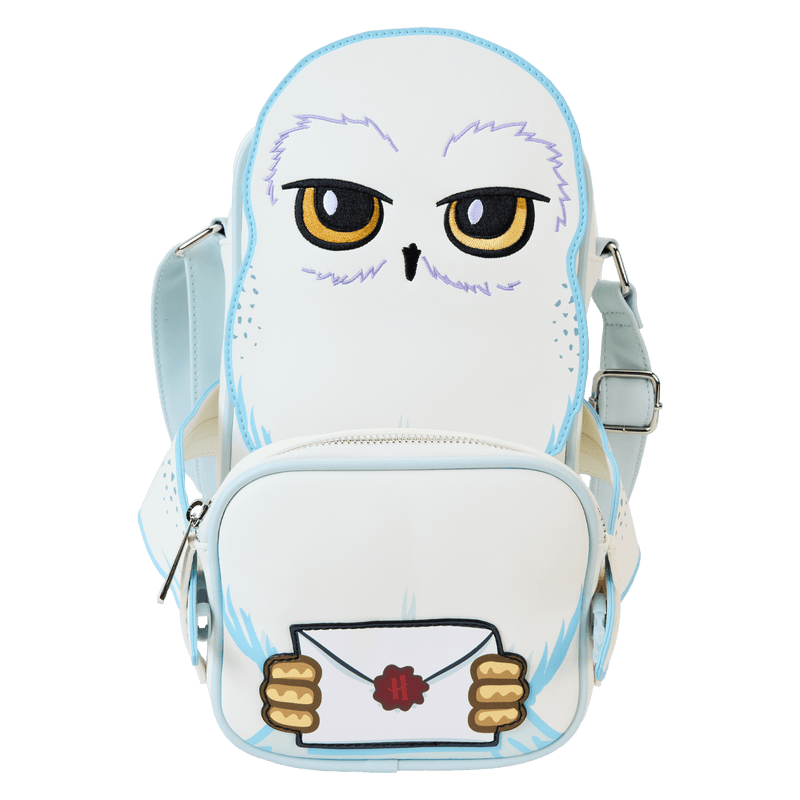 Loungefly - Harry Potter Hedwig Crossbuddies Cosplay Crossbody Bag with Coin Bag close up detail