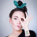 Harry Potter Trendy Slytherin Bunny Ear Hair Set, additional view