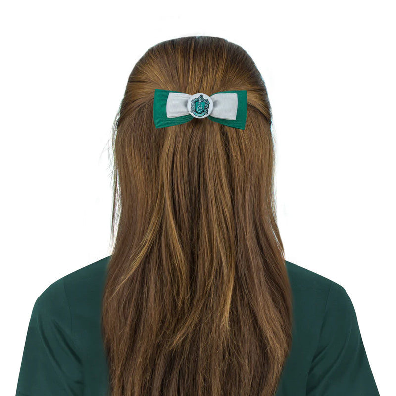 Harry Potter Trendy Slytherin Bunny Ear Hair Set, in display