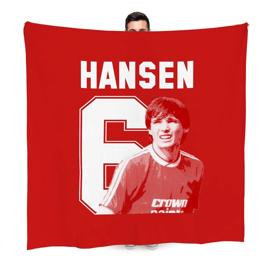 Liverpool - Hansen 6 - Fleece 150cm X 150cm collectible from Liverpool FC https://britishmade.gifts/