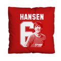Liverpool - Hansen 6 - Cushion - Two Sizes collectible from Liverpool FC https://britishmade.gifts/