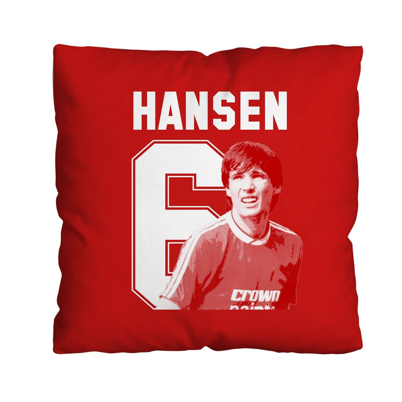 Liverpool - Hansen 6 - Cushion - Two Sizes collectible from Liverpool FC https://britishmade.gifts/