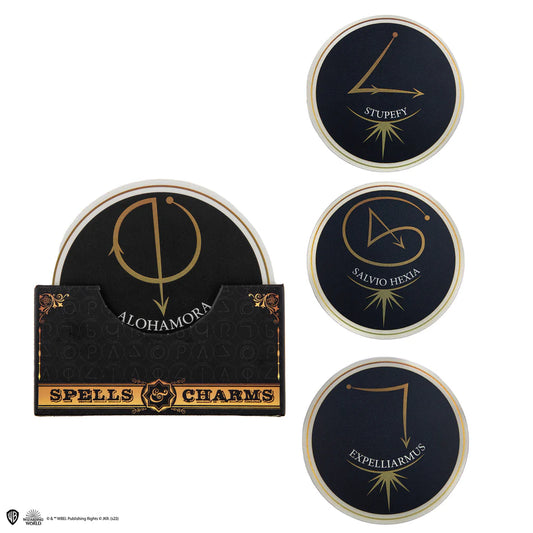 Harry Potter Spells and Charms Coaster Set Series 2