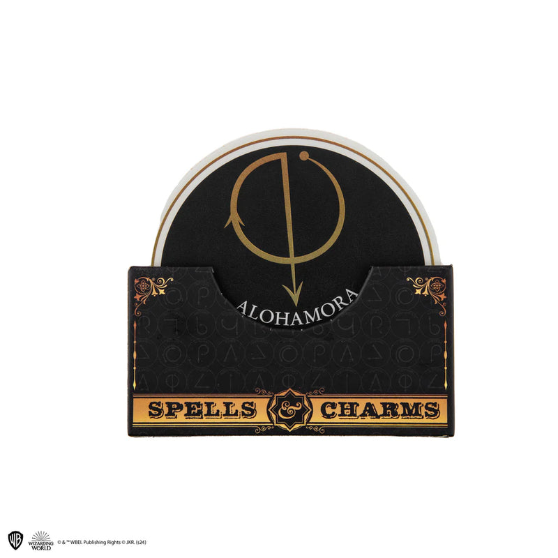 Harry Potter Spells and Charms Coaster Set Series 2, size reference