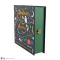 Harry Potter Deluxe Advent Calendar with Reusable Box and Firebolt Prize, close-up detail