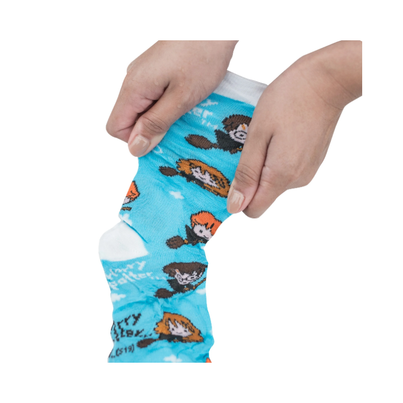 Harry Potter Magic Socks - Broomstick, alternate view