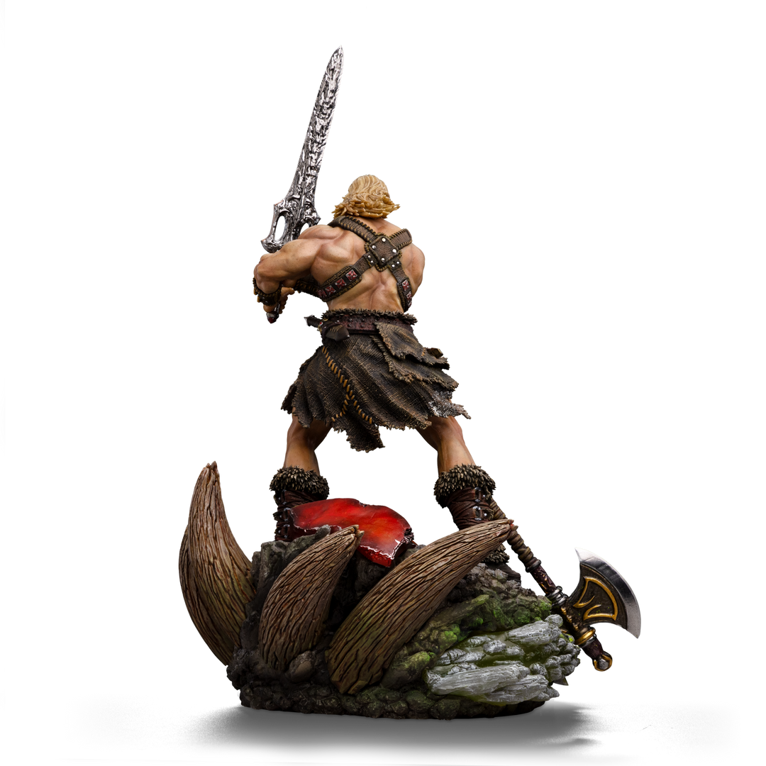 Iron Studios Masters of the Universe He-Man Unleashed 1/10 Deluxe Art Scale Limited Edition Statue