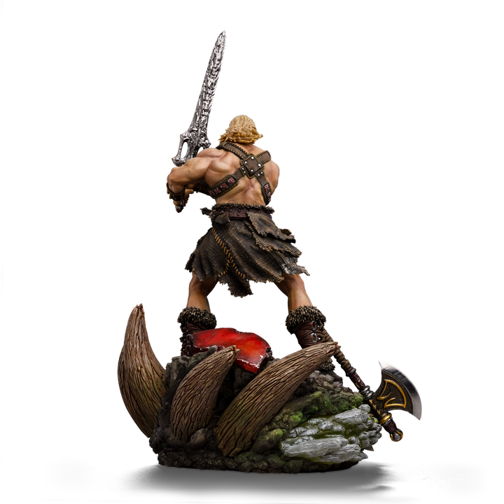 Iron Studios Masters of the Universe He-Man Unleashed 1/10 Deluxe Art Scale Limited Edition Statue