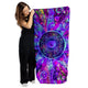 Penny Banger Trippy Star Towel - Lightweight, Microfibre Beach Towel - 150cm x 75cm