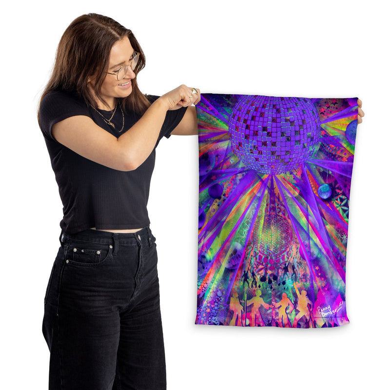 Penny Banger - Dance - Lightweight, Microfibre Tea Towel collectible from https://britishmade.gifts/