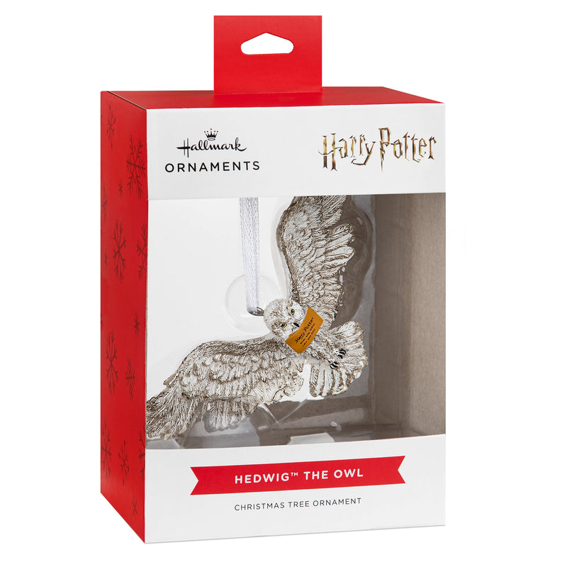 Collectable Harry Potter™ Hanging Ornament - Hedwig™ with Letter