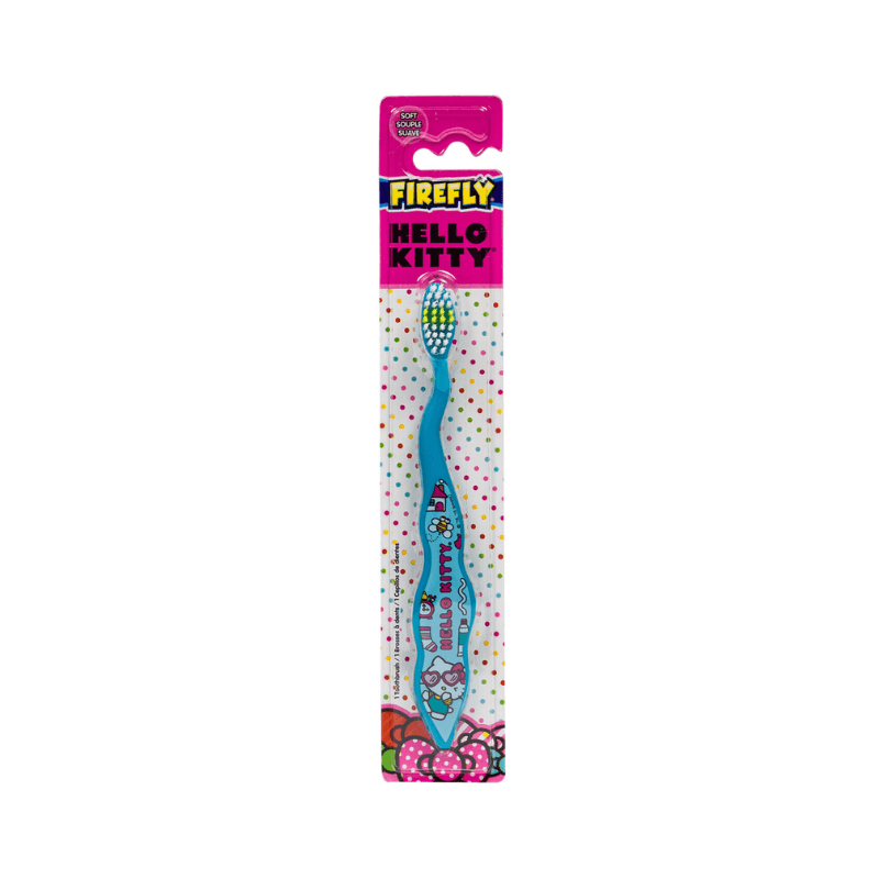Hello Kitty Firefly Soft Bristle Blue Toothbrush collectible from PoundFun