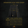 Harry Potter Hermione Granger Hogwarts Student Skirt, packaging shot