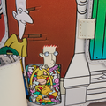 Loungefly Hey Arnold! Sunset Arms Boarding House Mini Backpack, alternate view