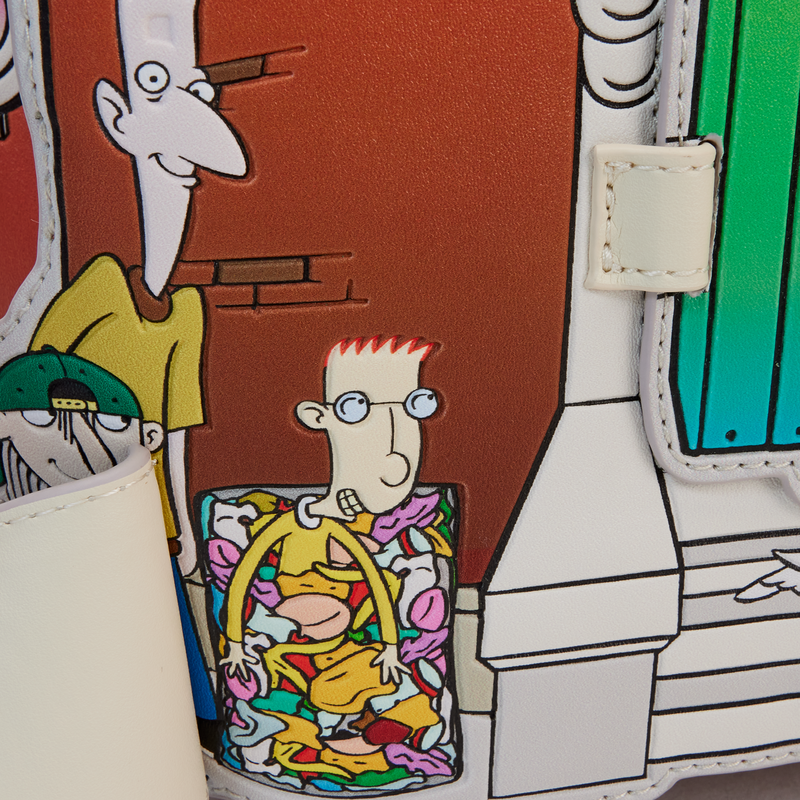 Loungefly Hey Arnold! Sunset Arms Boarding House Mini Backpack, alternate view